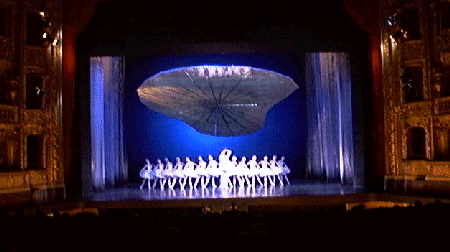 There's a giant jellyfish in 'Swan Lake?'