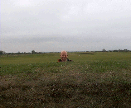 The rare and dangerous St. Andrew's Gopher. Check out the size of that burrow!