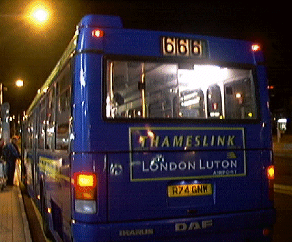 This bus goes straight to the Faustballplatz, no doubt.