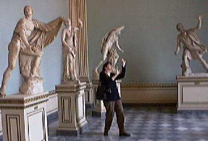 They allow tai chi in the Uffizi?