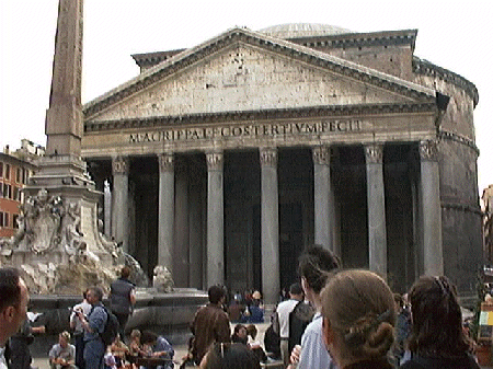 Party on the Pantheon