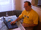 I like to get small when I write the web page.